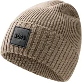 BOSS Beanie "Flavio" aus Rippenstrick, unisex