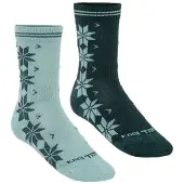 Kari Traa - Women's Vinst Sock 2 Pack - Merinosocken Gr 36-38 türkis/blau