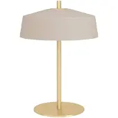 Eglo Tischleuchte Valdiola, sand/messing, Metall