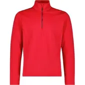 CMP Grid Tech Herren Pullover rot Größe S Camping Atmungsaktiv