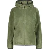 CMP Damen Fleecejacke oliv Größe 3XL Trekking Schnell trocknend