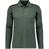 Ragman Poloshirt , Herren, Gr. 3XL, grün, Piqué, 61% Baumwolle, 39% Polyester, regular fit, ohne Ausschnitt, Shirts Poloshirt