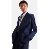 Seidensticker Jackenblazer , Damen, Gr. 34, blau (dunkelblau), 100% Baumwolle, Blazer Jackenblazer