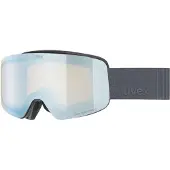 Uvex Pwdr black matt mirror sapphire one size