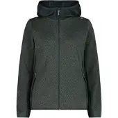 CMP Woman Fleece Fleece Jacket FIX Hood jungle (F902) 42