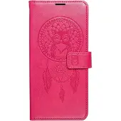 COFI Mezzo Buchtasche Mandala Magnet Hülle kompatibel mit iPhone 15 Rot
