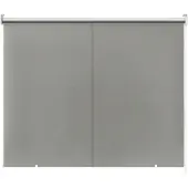 Zolta Vertikale Balkonmarkise 150x245 cm grau