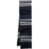 Armedangels WOLLSTRICKSCHAL | 100% Bio-Wolle - blau (ONE-SIZE)