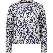 Betty Barclay Shirtjacke mit Rippenstruktur in Dark Blue/Beige | Gr.: 44