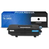PrintAbout Toner kompatibel mit Kyocera TK-3400 - Schwarz