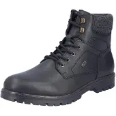 Rieker - Herrenschnürstiefel - black F361600 (42/black)