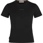 Icebreaker W Mer 200 Tech Lite Short Sleeve Crop Slim Tee black (IB001) M