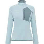 Mammut - Women's Aenergy Light Midlayer Half Zip Pull - Fleecepullover Gr XS blau