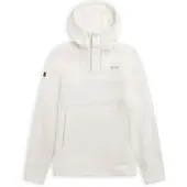 Bergans Hoodie Damen Hareid Fleece Vanilla White-XS