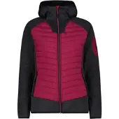 CMP Hybrid Damen Isolationsjacke schwarz Größe L Trekking Schnell trocknend
