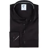 R2 Hemd Twill Schwarz