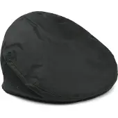 Barbour Wax Flat Cap Dunkelgrün