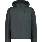 CMP MAN Jacket Zip Hood jungle-black pine (06FZ) 52