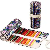OEM Kunstlerische Canvas Potloodrolhouder 72 Gaten Kunstlerische Kunstschule Tasche
