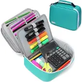 OEM Doppelgürtelgroßes Etui - Große Kapazität für Farbstifte - Türkis