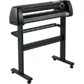 OEM Vinylschneider, einstellbare Geschwindigkeit, 28 Zoll Schnittbreite, Hellgrau