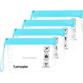 OEM Praktische Tragetasche, große transparente Kosmetiktaschen, 4er-Pack