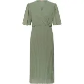 Culture Midikleid "Damen Casual CUUNI", Damen, Gr. XL, N-Gr, grün (seagrass), Obermaterial: 100% Polyester PES., Kleider Midikleid