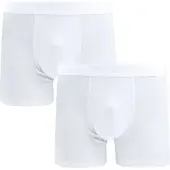 Alan red Boxer Weiß 2-Pack - XXL
