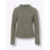 HEINE Pullover in khaki | Gr.: 36