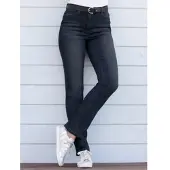 Casual Looks 5-Pocket-Jeans , Damen, Gr. 225, Extrakurzgrößen, blau (dunkelblau), 78% Baumwolle, 20% Polyester, 2% Elasthan, unifarben, lang, Jeans 5-Pocket-Jeans