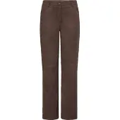Ichi Stoffhose "Damen Freizeithose IHFINO", Damen, Gr. 34, N-Gr, braun (coffee bean), Obermaterial: 97% Polyester PES. 3% Elasthan EL., Hosen Stoffhose
