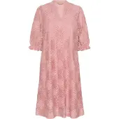 Culture Midikleid "Damen Kleid CUolu", Damen, Gr. M, N-Gr, pink (pale mauve), Obermaterial: 70% Polyamid PA. 30% Baumwolle CO., Kleider Midikleid