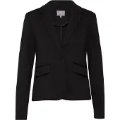 Culture Jerseyblazer "Damen Anzug CUeloise", Damen, Gr. 44, schwarz, Obermaterial: 74% Polyester PES. 22% Viskose CV. 4% Elasthan EL., Blazer Jerseyblazer