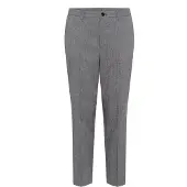 Kaffe Marlene-Hose "Damen Hose KAramona", Damen, Gr. 42, N-Gr, grau (grau melange), Obermaterial: 65% Polyester PES. 32% Viskose CV. 3% Elasthan EL., Hosen Marlene-Hose
