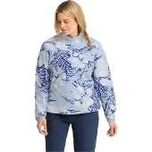 Jack Wolfskin Paw Era 100 Print Halbreißverschluss-sweatshirt