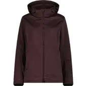 CMP Woman Jacket Zip Hood black berry mel. (C599) 48