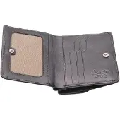 Esquire Geldbörse Wiener Schachtel Peru Lady Wallet Black schwarz