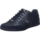 BOSS Men Saturn_Lowp_mx A_N Sneaker Blue 44 EU – Dunkelblau