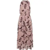 B.young Midikleid "Damen Fest BYXIMMA", Damen, Gr. 34, N-Gr, rosa (mauve shadows, flower), Obermaterial: 100% Polyester PES., Kleider Midikleid