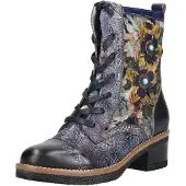 LAURA VITA Stiefelette Stiefelette Leder/Textil