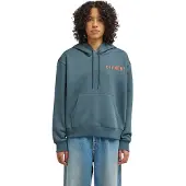 Element Kapuzensweatshirt "Peace Of Mind", Damen, Gr. L, grün (schwarz slate), Obermaterial: 55% Baumwolle, 25% Baumwolle, 20% Polyester., Sweatshirts Kapuzensweatshirt