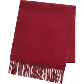Gant für Herren. 9920203 Wollschal in Bordeauxrot (OSFA), Wolle, Klassisch