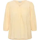 KAFFE CURVE Langarmbluse "Damen Bluse langarm KCmaisie"