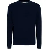 Pierre Cardin Rundhalspullover mit Waffelstruktur- Muster