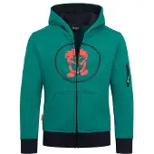 TROLLKIDS - Kids Sortland Jacket - Hoodie Gr 176 türkis