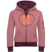TROLLKIDS - Kids Sortland Jacket - Hoodie Gr 128 rosa