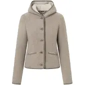 STAPF - Women's Malwina - Wolljacke Gr L beige/grau