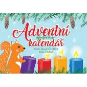Grada Adventskalender für Kinder mit Malbuch und Gedichten, traditionelle tschechische Weihnachtsmotive