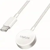 Logilink Smartwatch-Ladekabel, Ladeadapter, Ladestation, Ladegerät, Ladepad, Ind