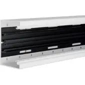 Hager BR8513019010 Brüstungskanal-UT C-Profil BR 85x130 rw - 2 Meter